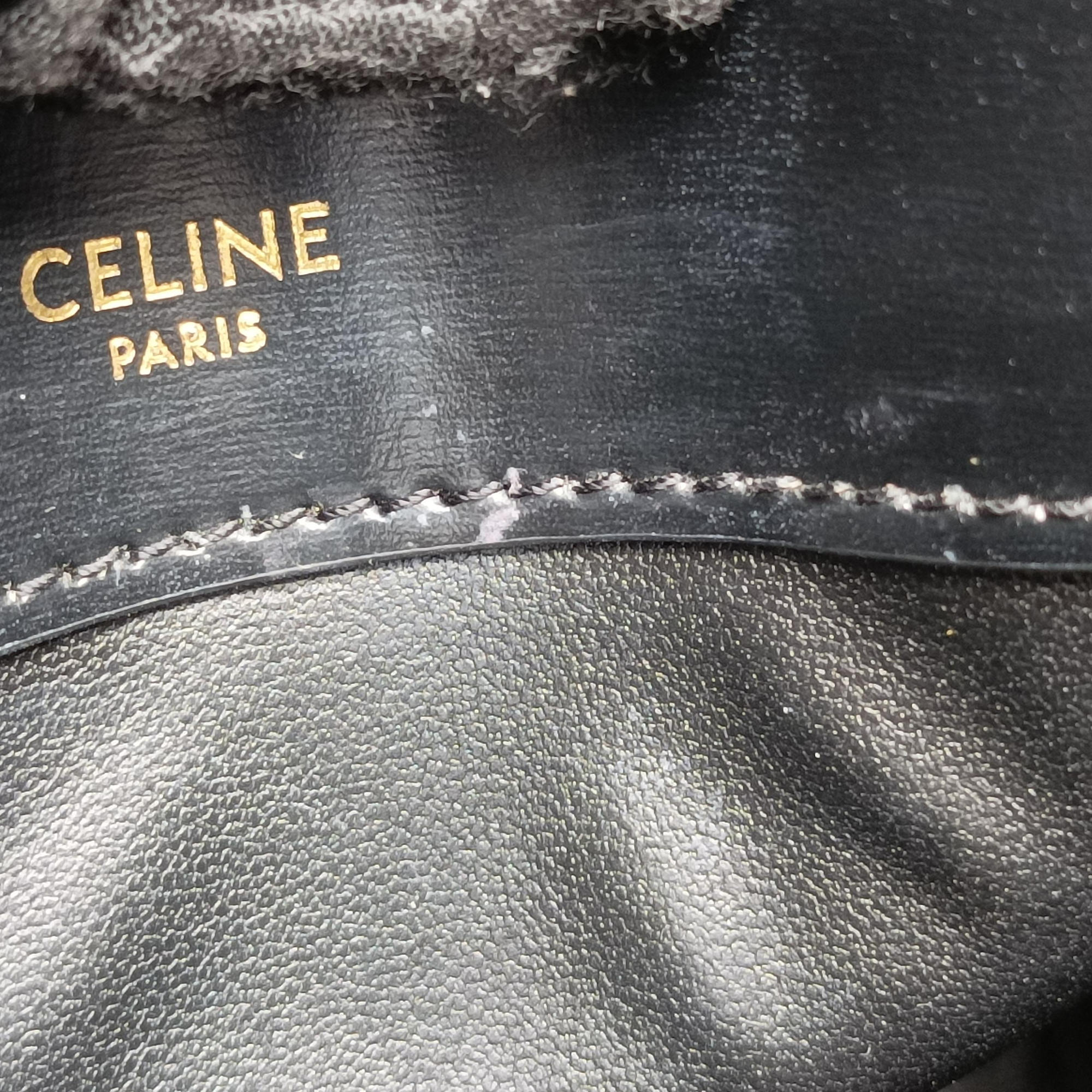 Small Bucket Cuir Triomphe Black Smooth Calfskin 110423 F-RG-1272スモールバケット トリオンフ ブラック スムースカーフスキン 110423 F-RG-1272