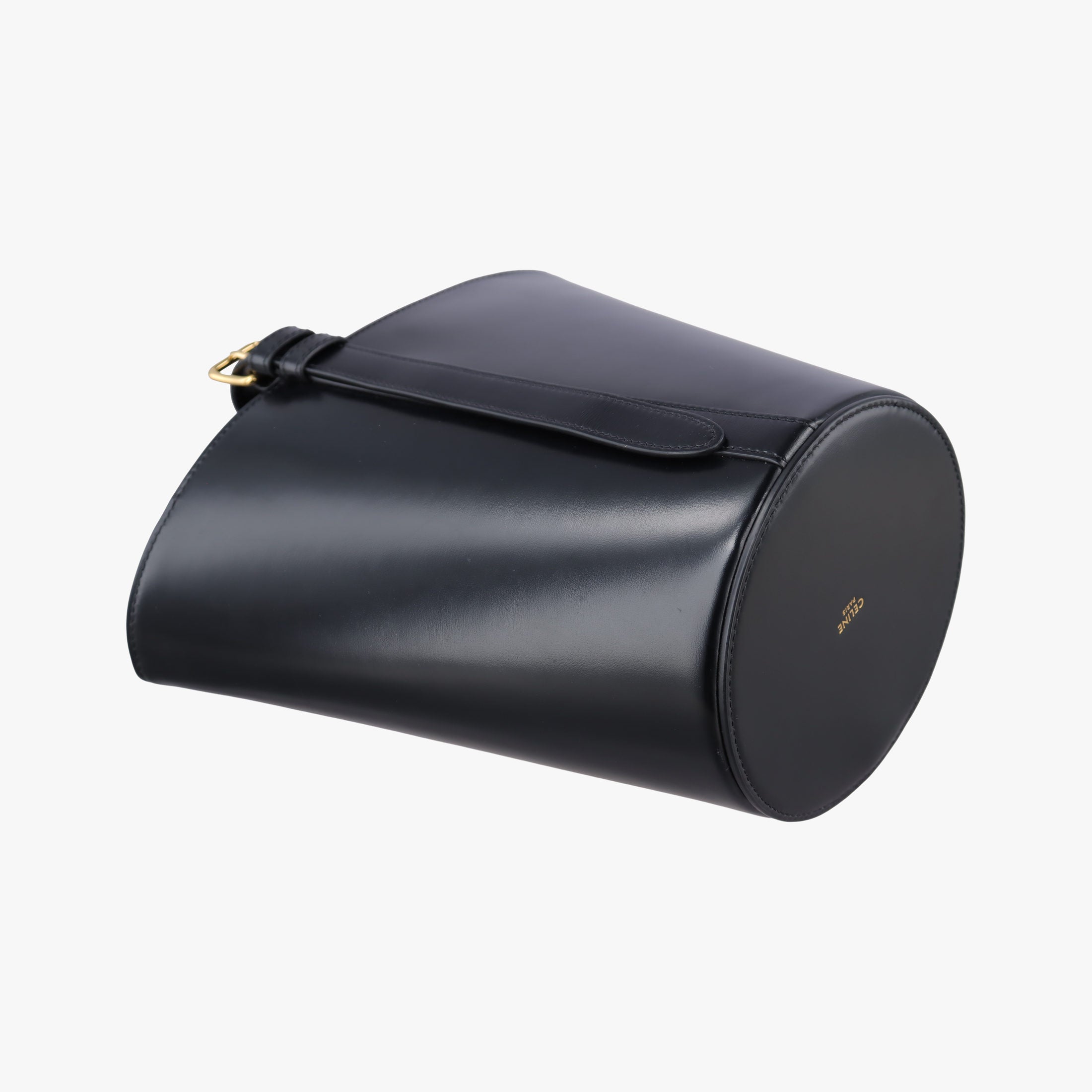 Small Bucket Cuir Triomphe Black Smooth Calfskin 110423 F-RG-1272スモールバケット トリオンフ ブラック スムースカーフスキン 110423 F-RG-1272