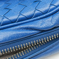 Intrecciato Blue lambskin B03454032Lイントレチャート ブルー ラムスキン B03454032L