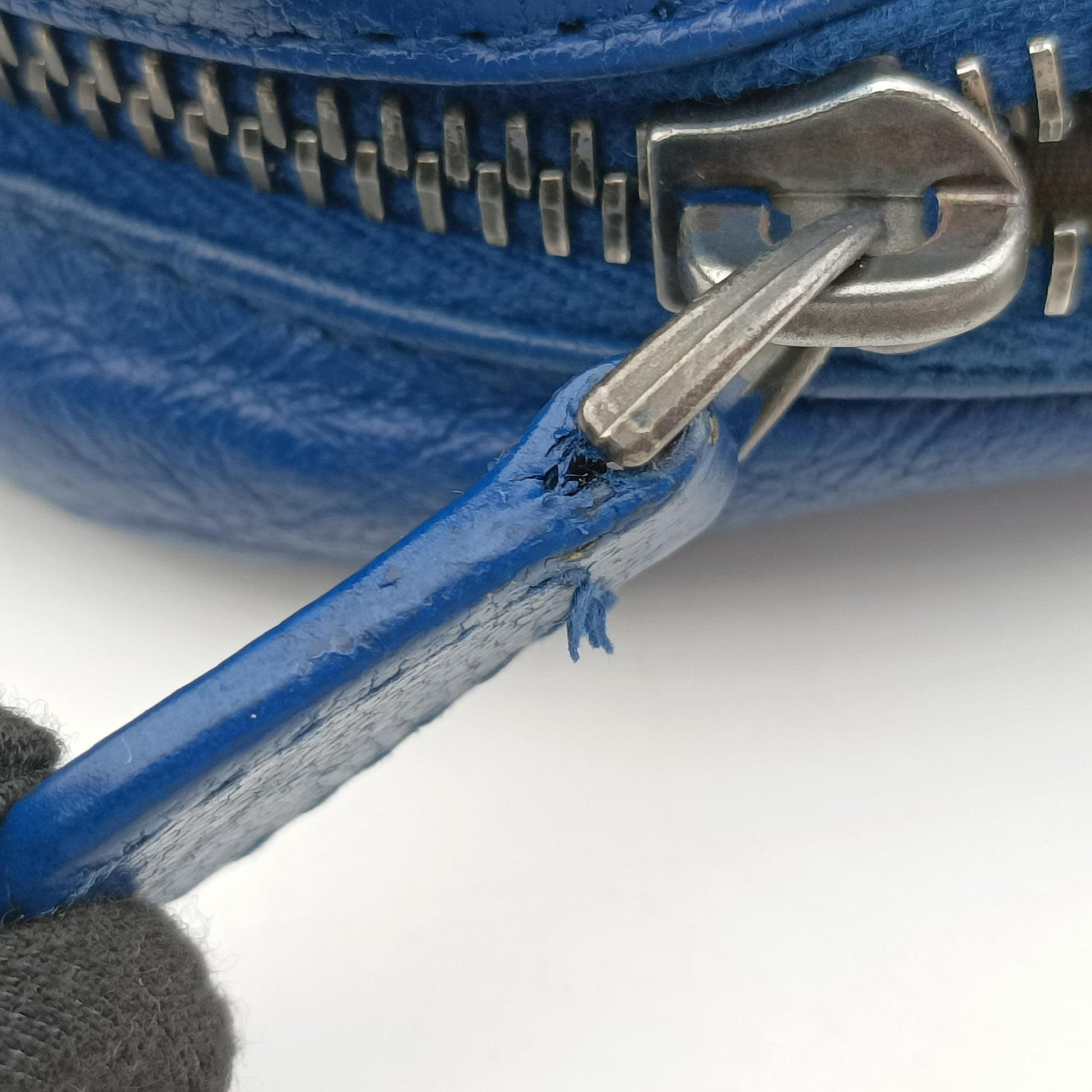 Intrecciato Blue lambskin B03454032Lイントレチャート ブルー ラムスキン B03454032L