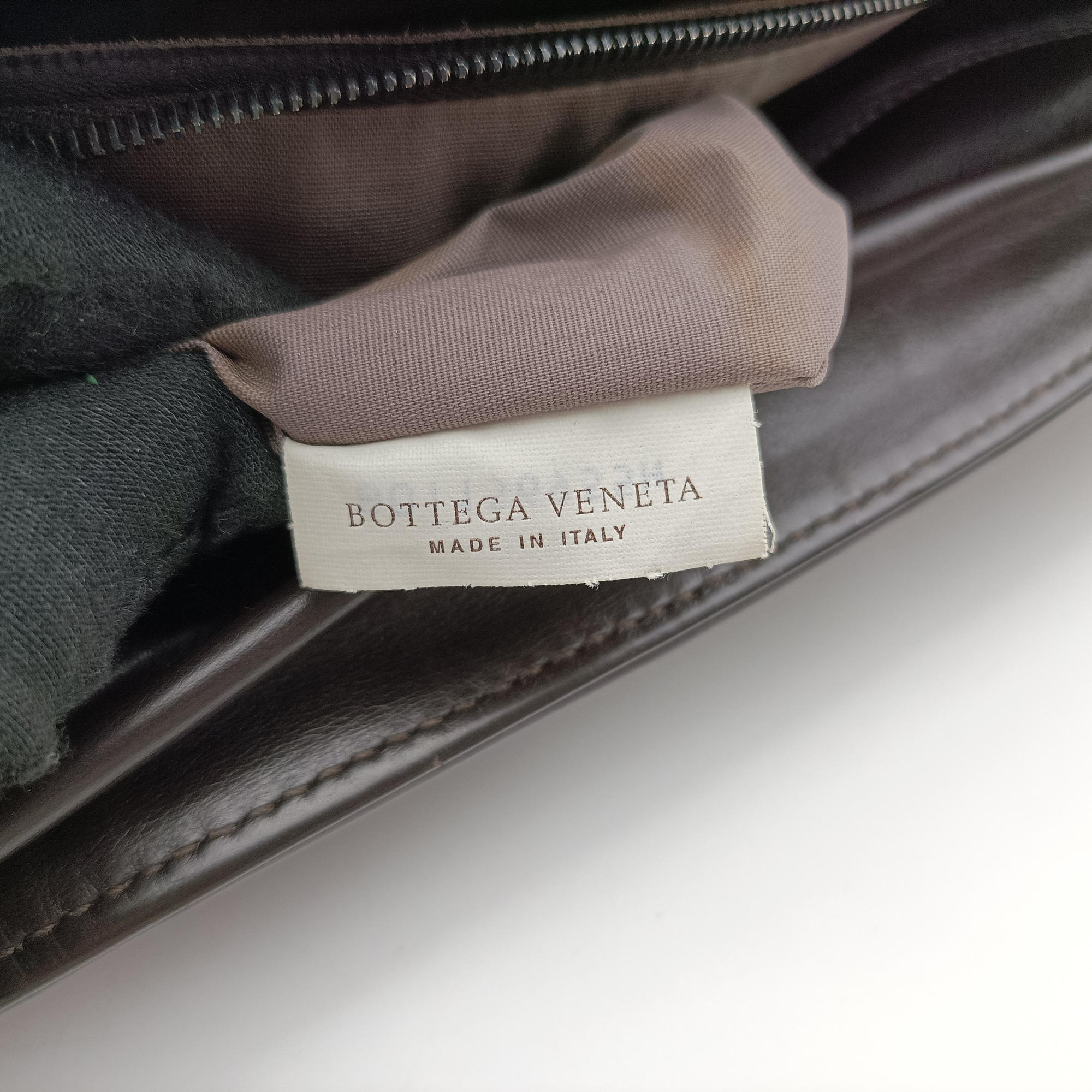 Intrecciato Brown lambskin B01156955Hイントレチャート ブラウン ラムスキン B01156955H