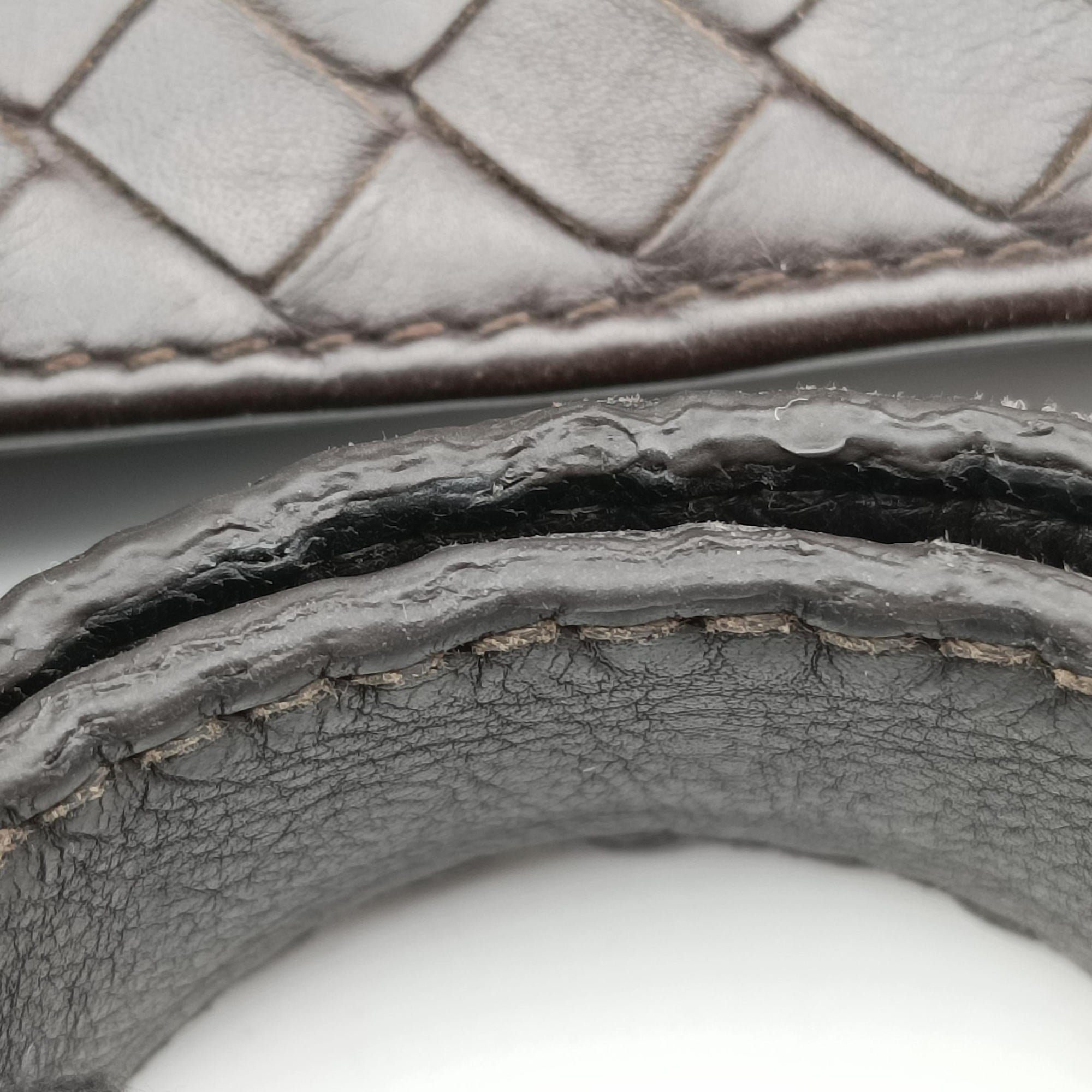 Intrecciato Brown lambskin B01156955Hイントレチャート ブラウン ラムスキン B01156955H