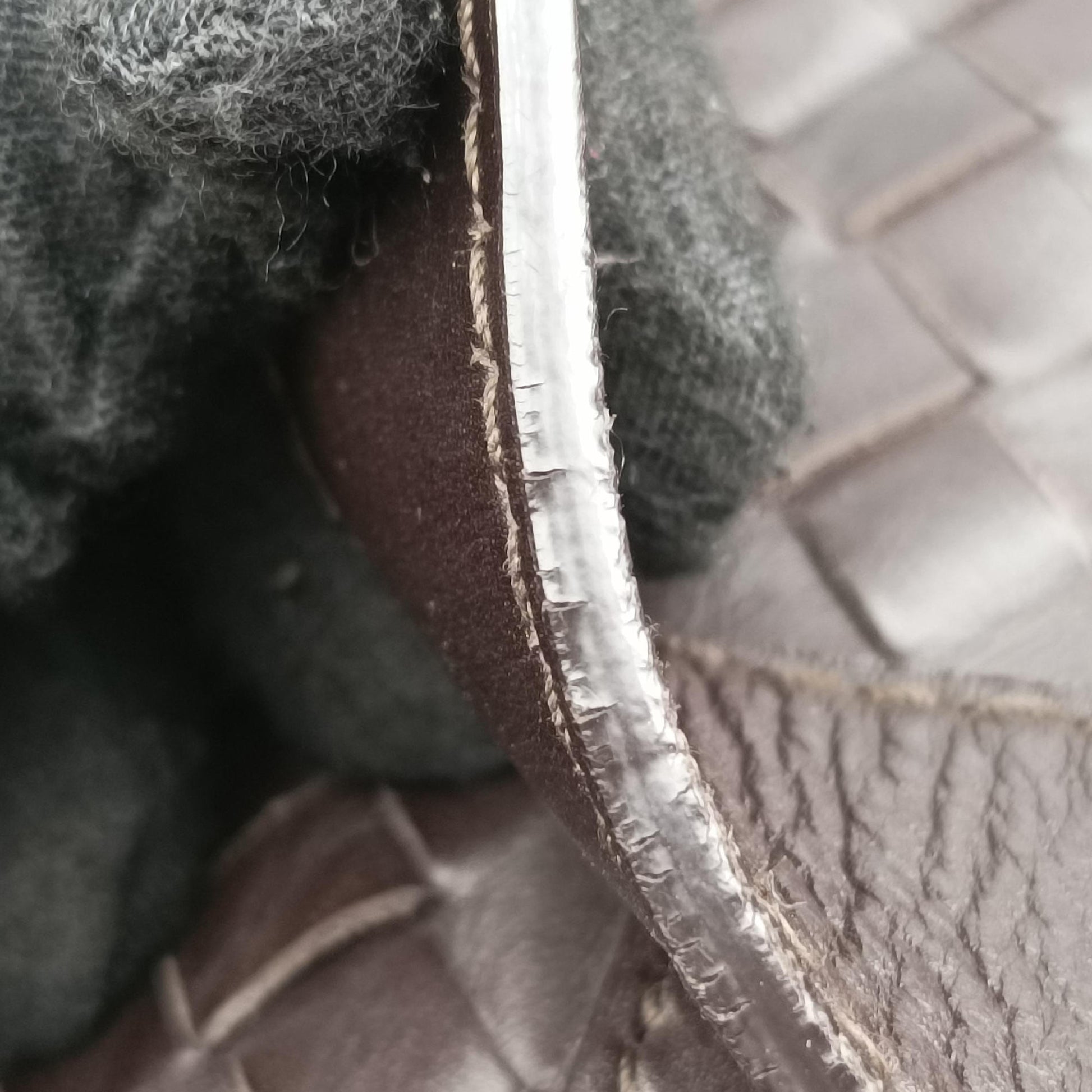 Intrecciato Brown lambskin B01156955Hイントレチャート ブラウン ラムスキン B01156955H