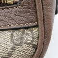 OPHIDIA Brown×red×green PVC coated canvas×leather 517350 オフィディア ブラウン×レッド×グリーン PVCコーティングキャンバス×レザー 517350 