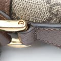 OPHIDIA Brown×red×green PVC coated canvas×leather 517350 オフィディア ブラウン×レッド×グリーン PVCコーティングキャンバス×レザー 517350 
