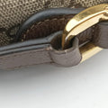 OPHIDIA Brown×red×green PVC coated canvas×leather 517350 オフィディア ブラウン×レッド×グリーン PVCコーティングキャンバス×レザー 517350 