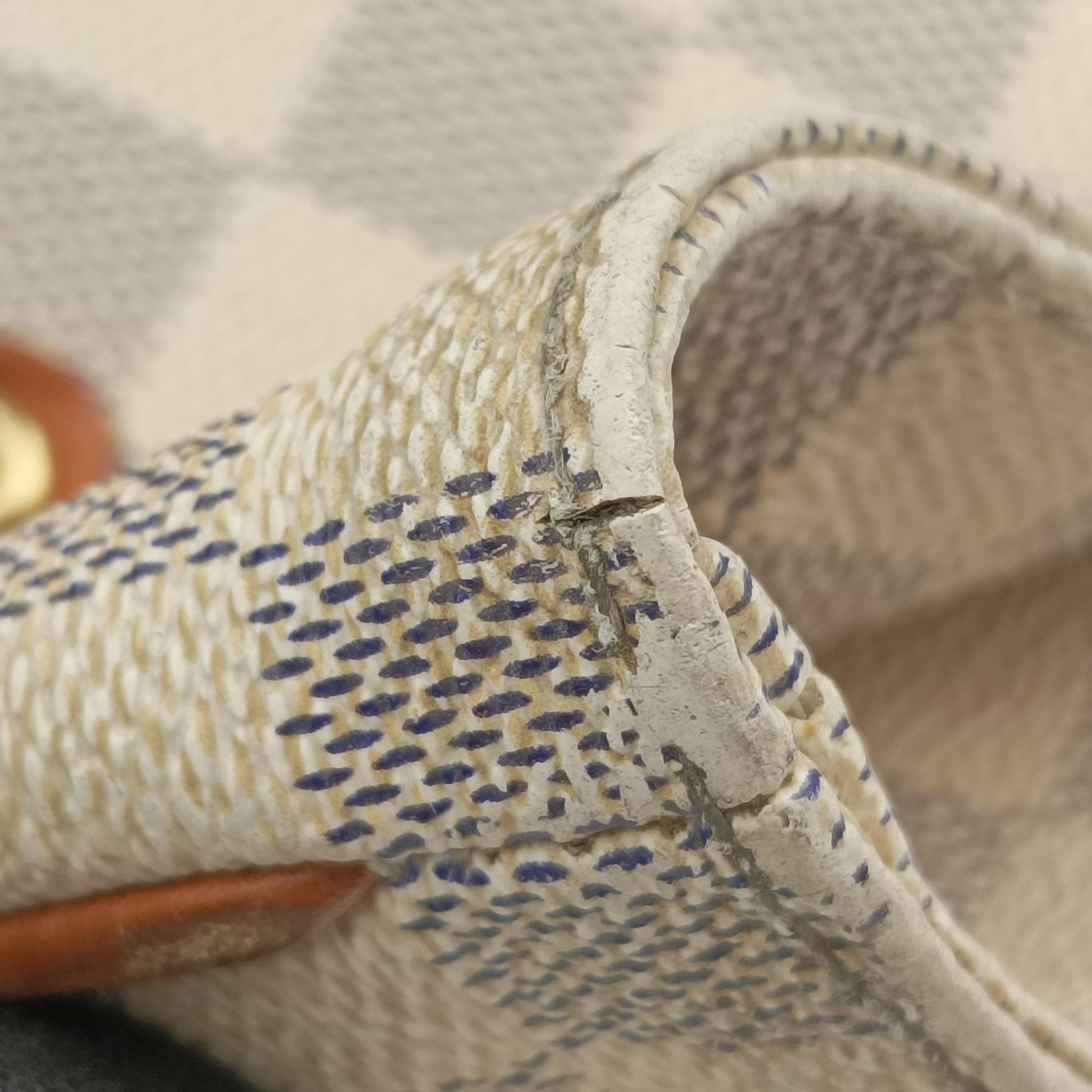 Plein Soleil Cabas PM AZUR Damier Canvas N41179 DU0182プランソレイユ カバPM アズール ダミエキャンバス N41179 DU0182