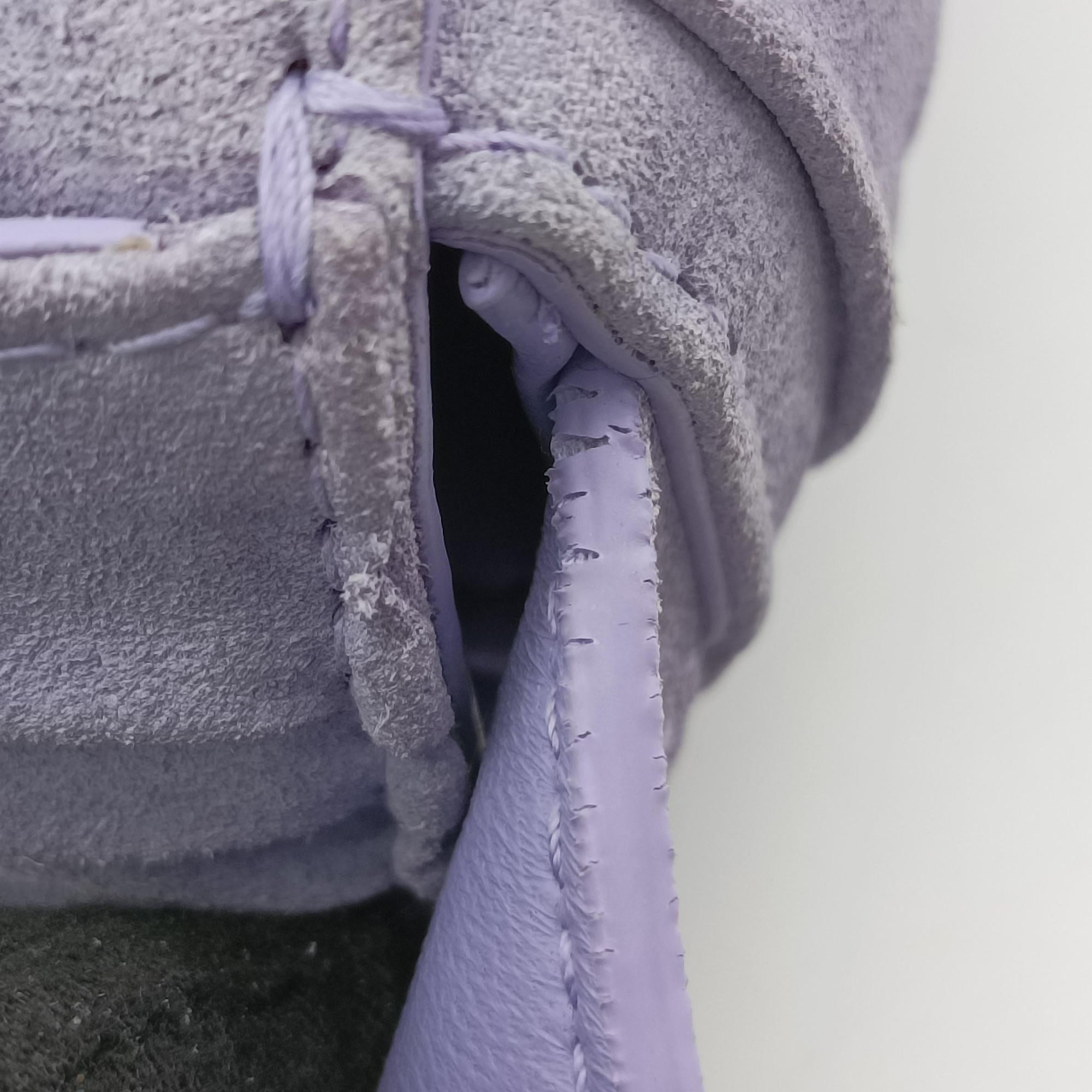 Padded Cassette Purple Suede A00480848Pパデッド カセット パープル スエード A00480848P