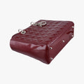 Lady Dior Burgundy patent 15-BO-0141 Bレディディオール ワインレッド パテント 15-BO-0141 B
