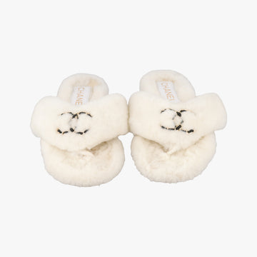 Chanel 19 Ivory Shearling × Lambskin シャネル 19 ディズヌフ アイボリー シアリング×ラムスキン 