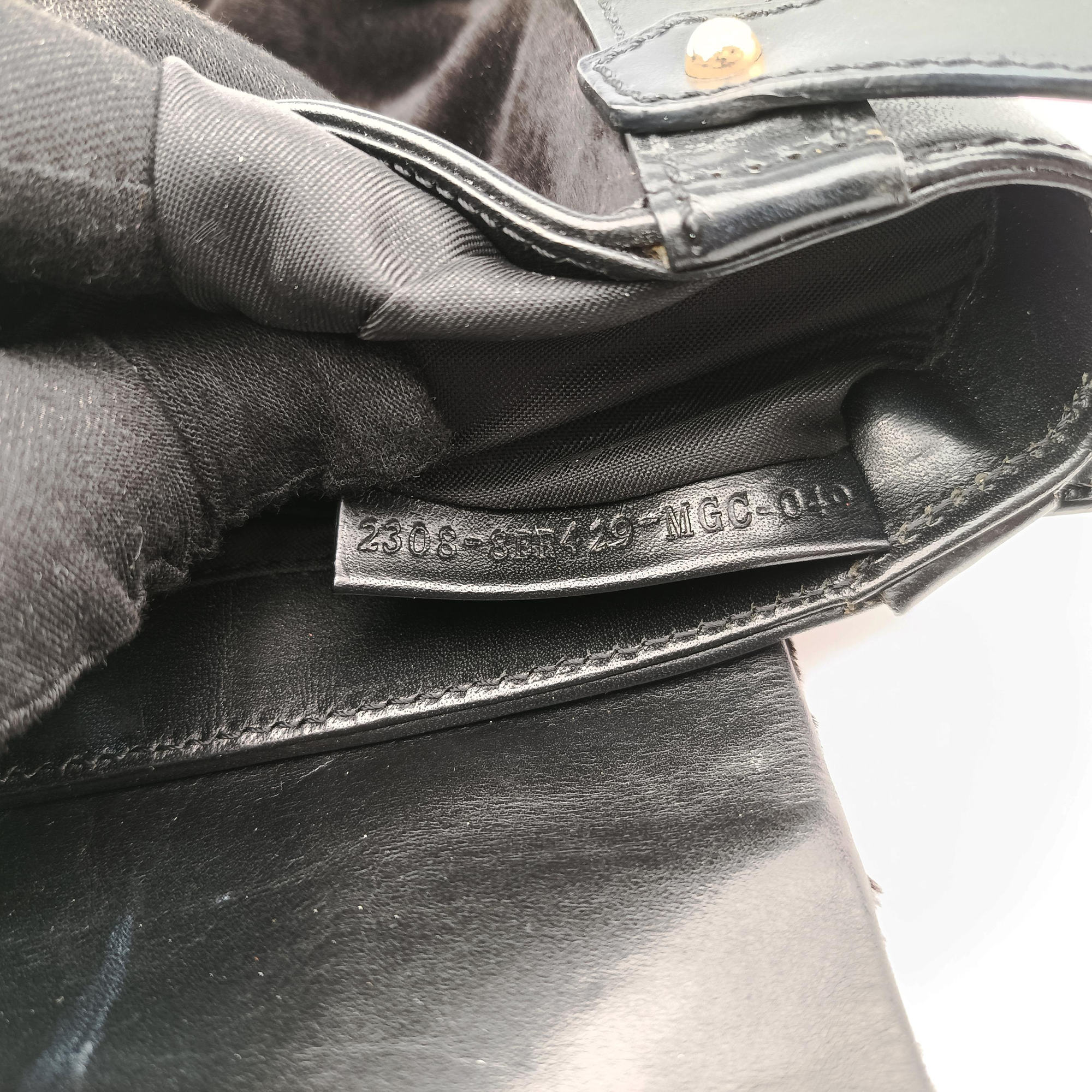 B Mix Black Leather×Mink fur 8BR429 2308-8BR429-MGC-049ビー ミックス ブラック レザー×ミンクファー 8BR429 2308-8BR429-MGC-049