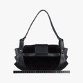 B Mix Black Leather×Mink fur 8BR429 2308-8BR429-MGC-049ビー ミックス ブラック レザー×ミンクファー 8BR429 2308-8BR429-MGC-049