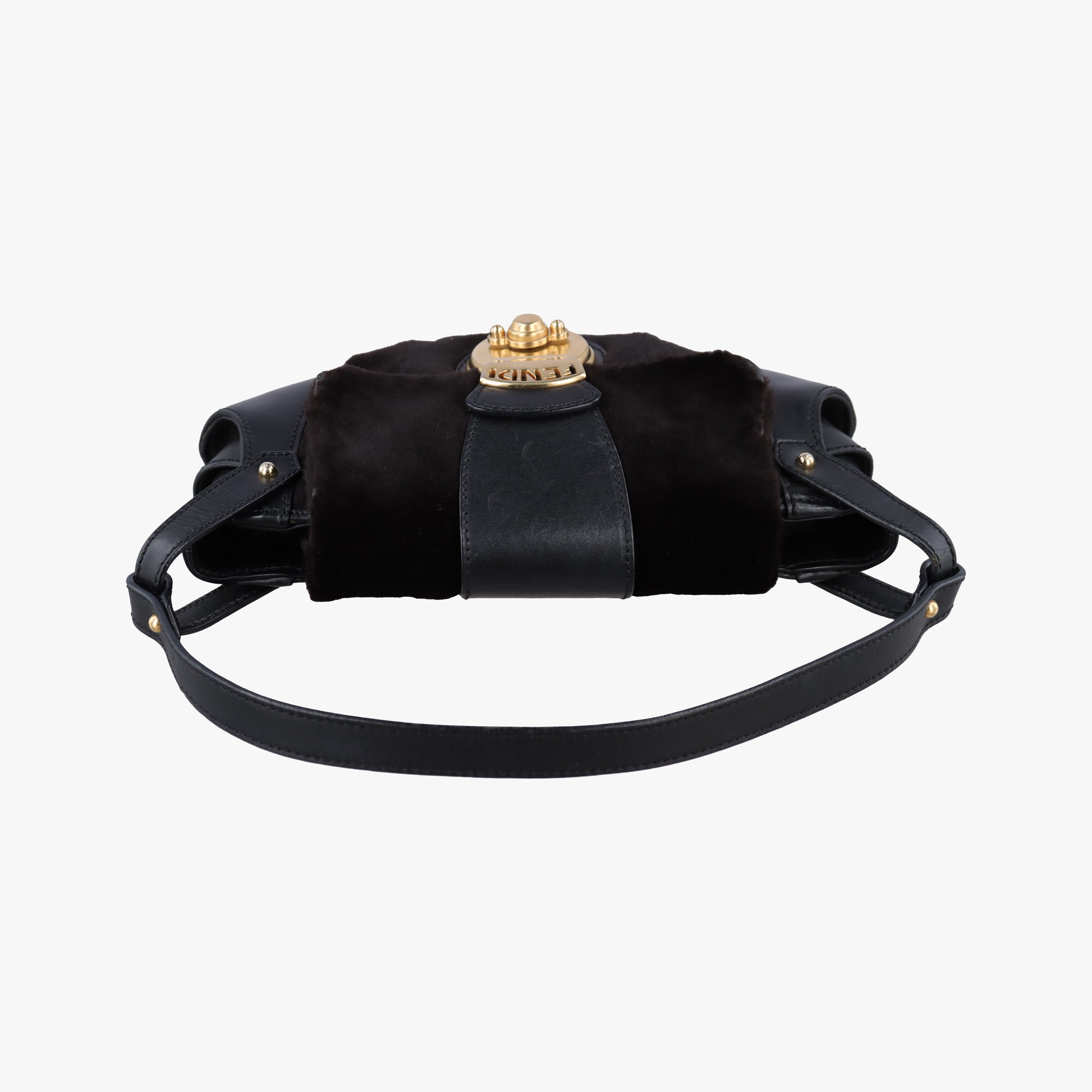 B Mix Black Leather×Mink fur 8BR429 2308-8BR429-MGC-049ビー ミックス ブラック レザー×ミンクファー 8BR429 2308-8BR429-MGC-049