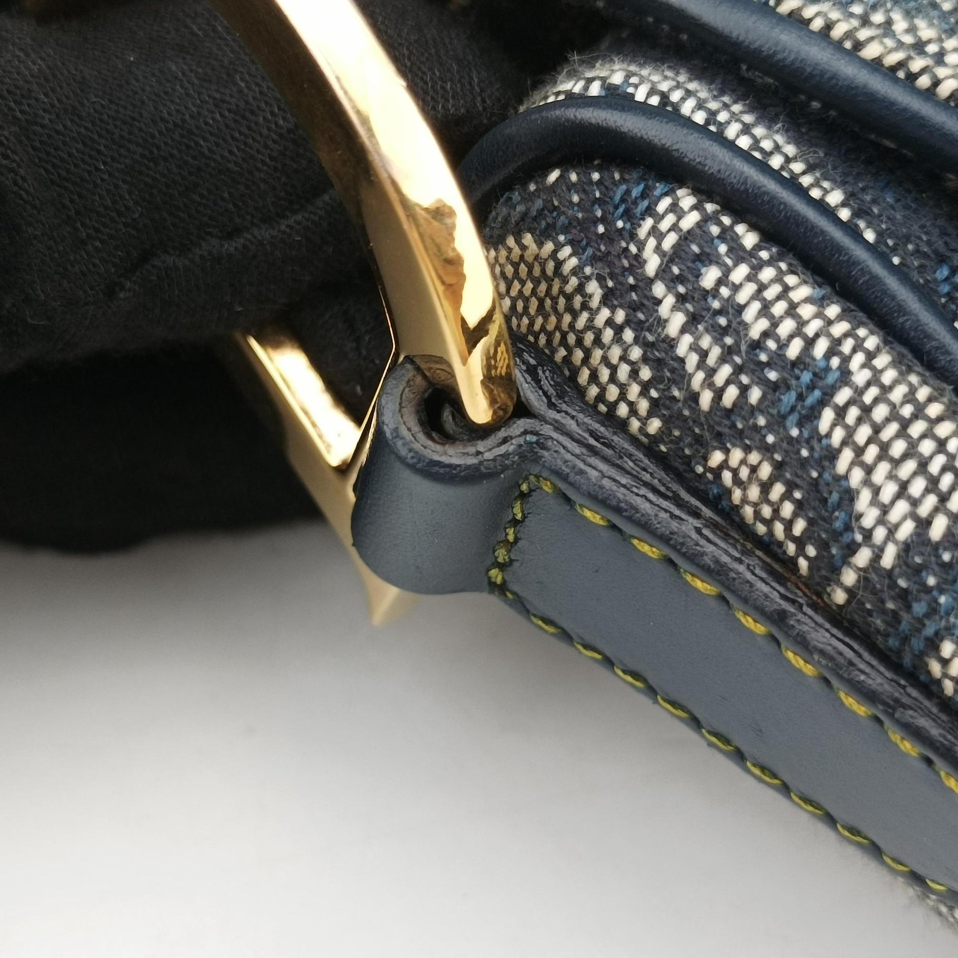 Saddle Navy×Gray Jacquard RU 0051サドル ネイビー×グレー ジャガード RU 0051