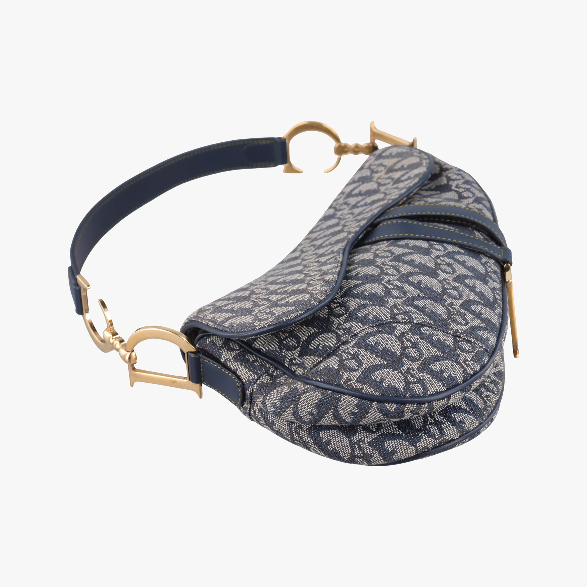 Saddle Navy×Gray Jacquard RU 0051サドル ネイビー×グレー ジャガード RU 0051