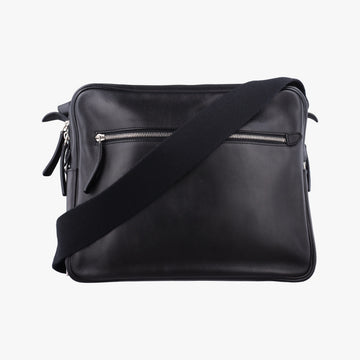 Hebdo Reporter Black Evergrain Leather P▢22Lエブド・リポーター ブラック エヴァーグレインレザー P▢22L