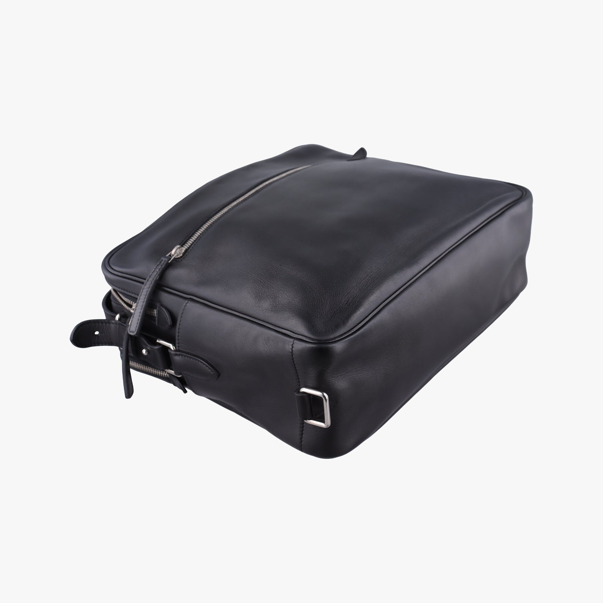 Hebdo Reporter Black Evergrain Leather P▢22Lエブド・リポーター ブラック エヴァーグレインレザー P▢22L