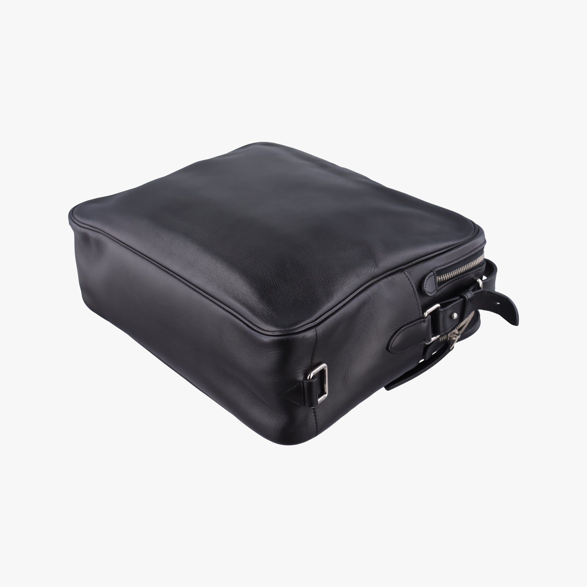 Hebdo Reporter Black Evergrain Leather P▢22Lエブド・リポーター ブラック エヴァーグレインレザー P▢22L