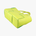 THE ARCO Tote Yellow lambskin B09904213Wスモールザ アルコトート イエロー ラムスキン B09904213W