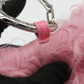 Shearling CC Hook Card Holder Pink wool AP2397 31607906シアリングCCフックカードホルダー ピンク ウール AP2397 31607906