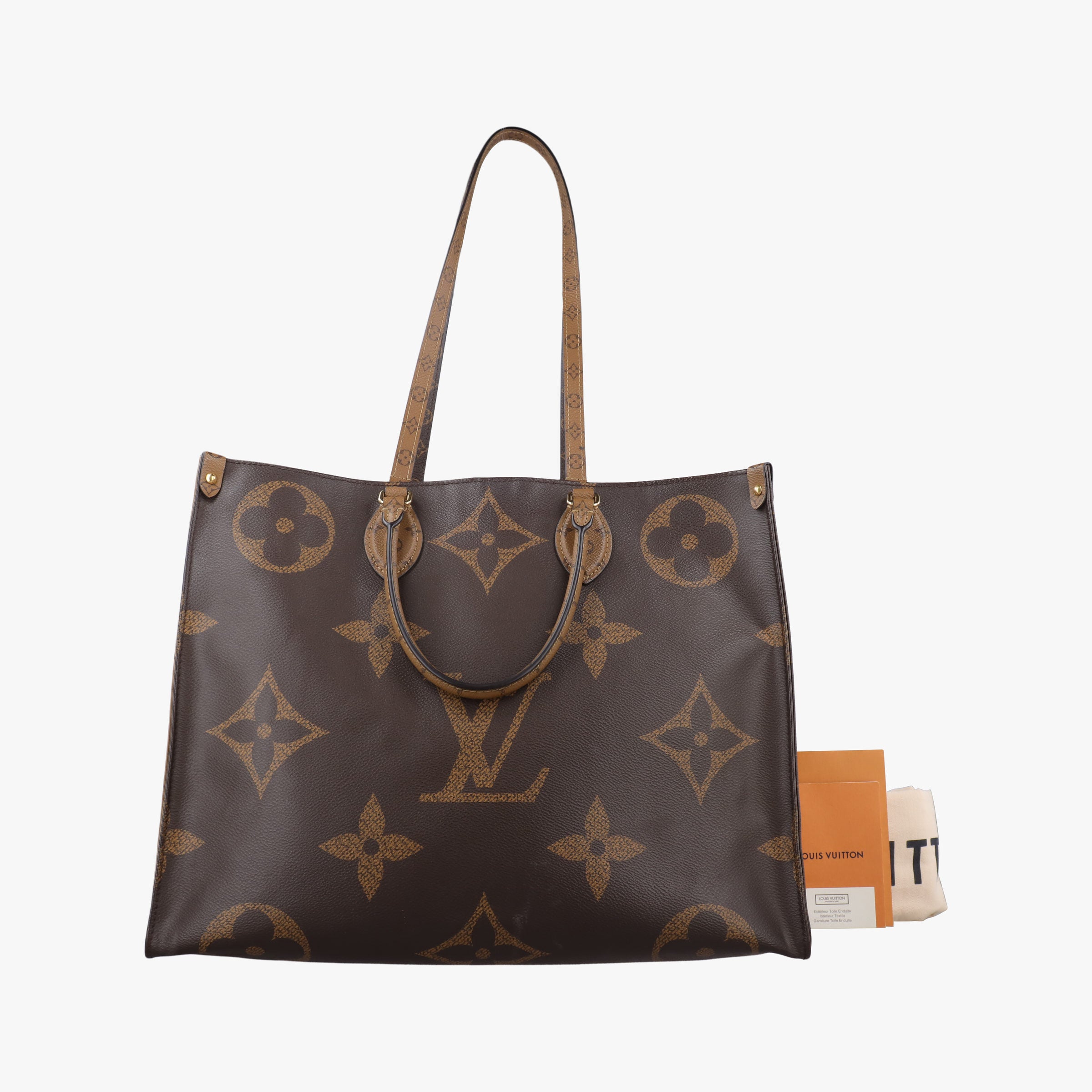 On the Go GM Brown Monogram Canvas M45320 TJ4189 IC ChipオンザゴーGM モノグラム/ブラウン モノグラム キャンバス M45320 TJ4189 ICチップ