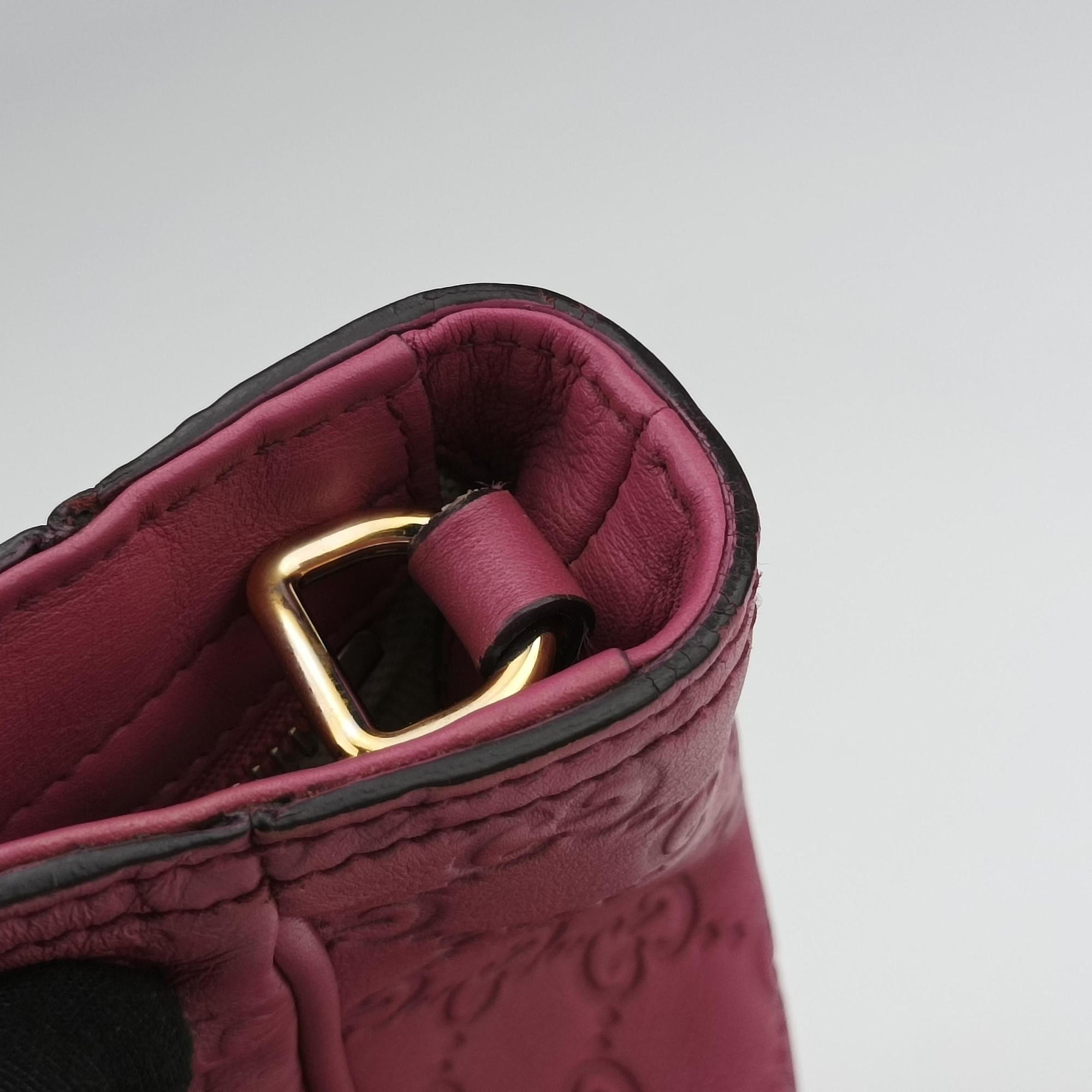 Bree Microguccissima Purple Leather 353121 H018015458ブリー,マイクログッチシマ パープル レザー 353121 H018015458