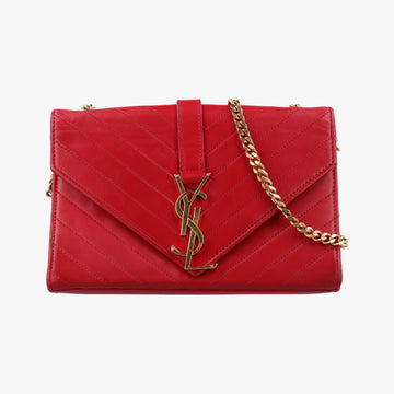 Monogram Envelope Red Leather 381668 VLR381668.0115モノグラム エンヴェロップ レッド レザー 381668 VLR381668.0115
