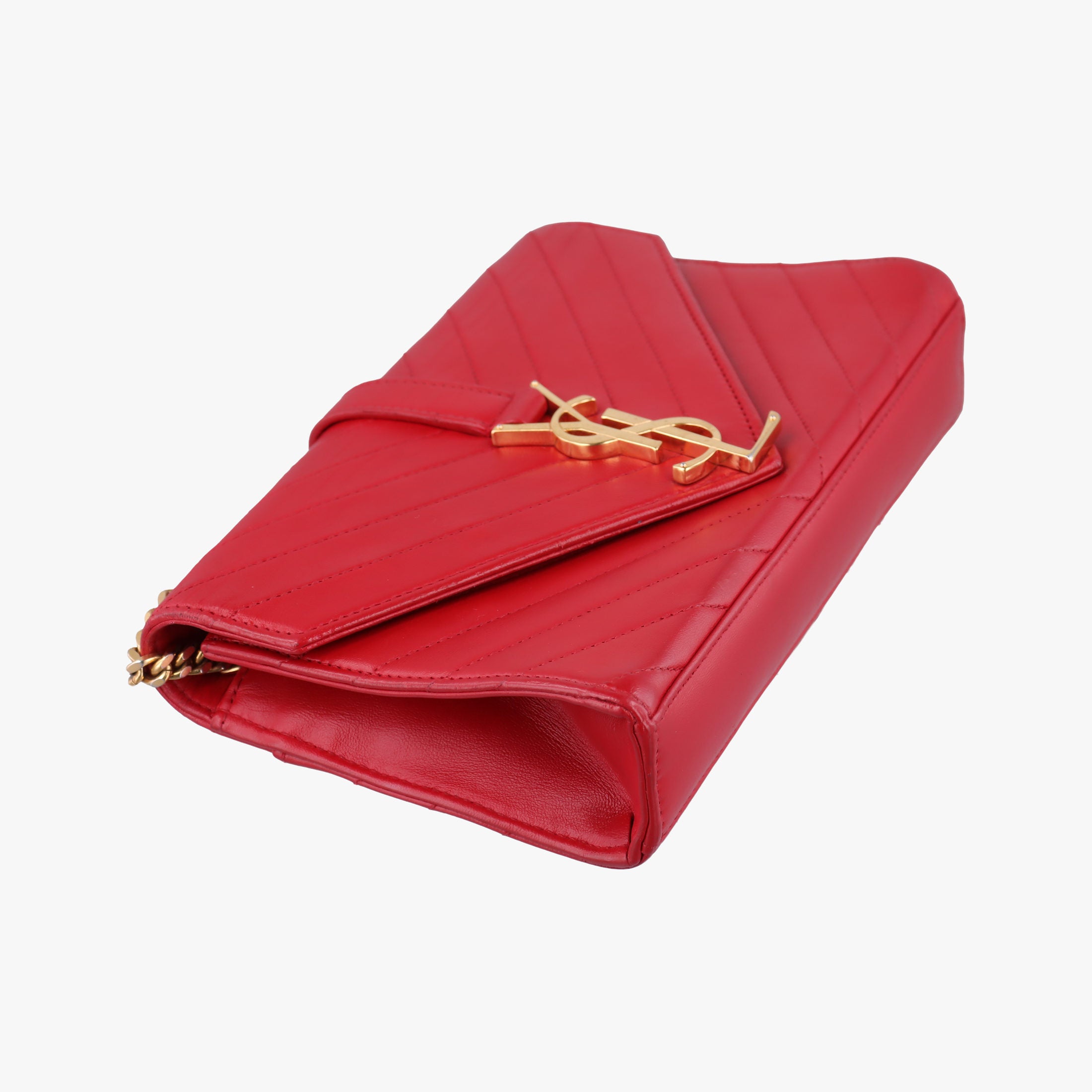 Monogram Envelope Red Leather 381668 VLR381668.0115モノグラム エンヴェロップ レッド レザー 381668 VLR381668.0115