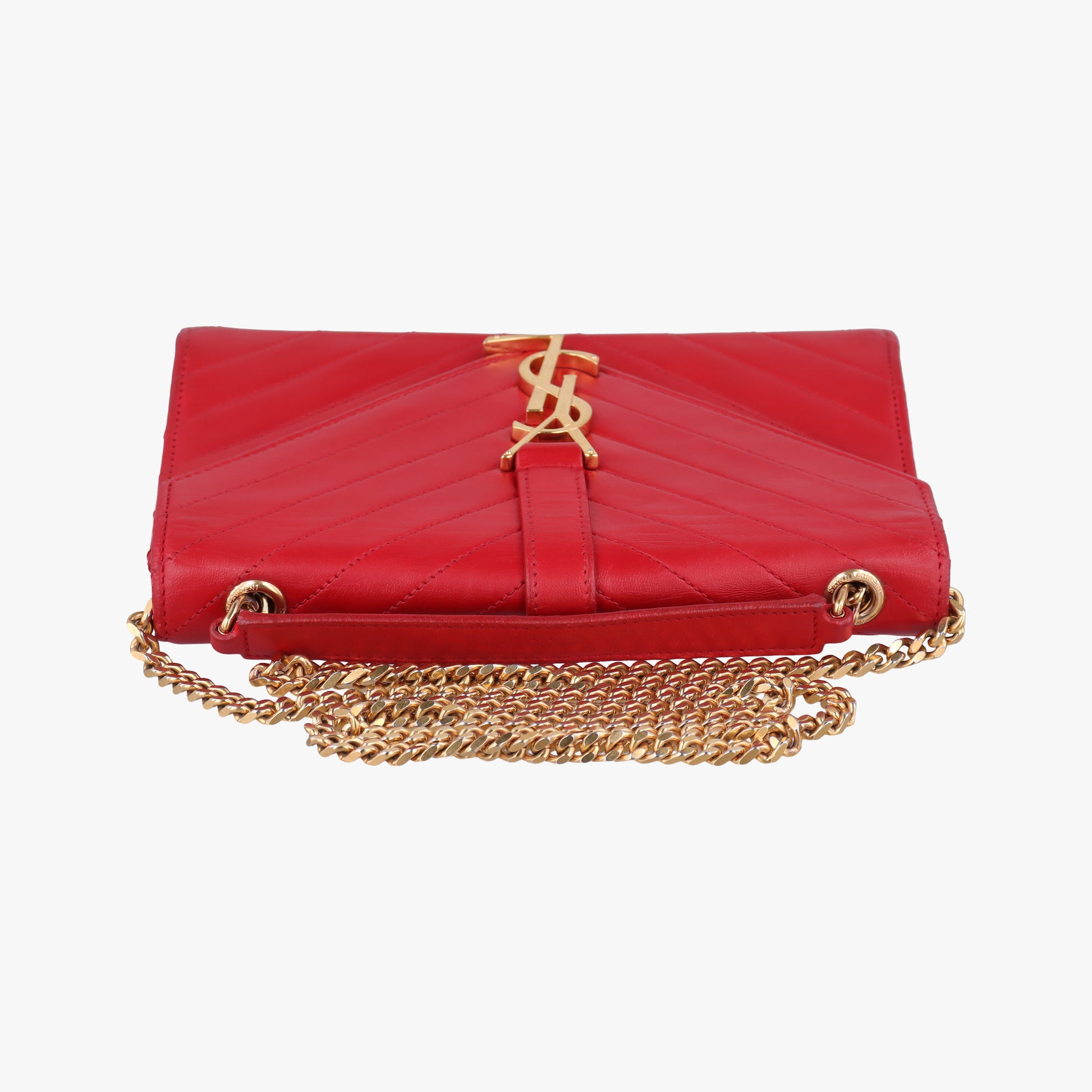 Monogram Envelope Red Leather 381668 VLR381668.0115モノグラム エンヴェロップ レッド レザー 381668 VLR381668.0115