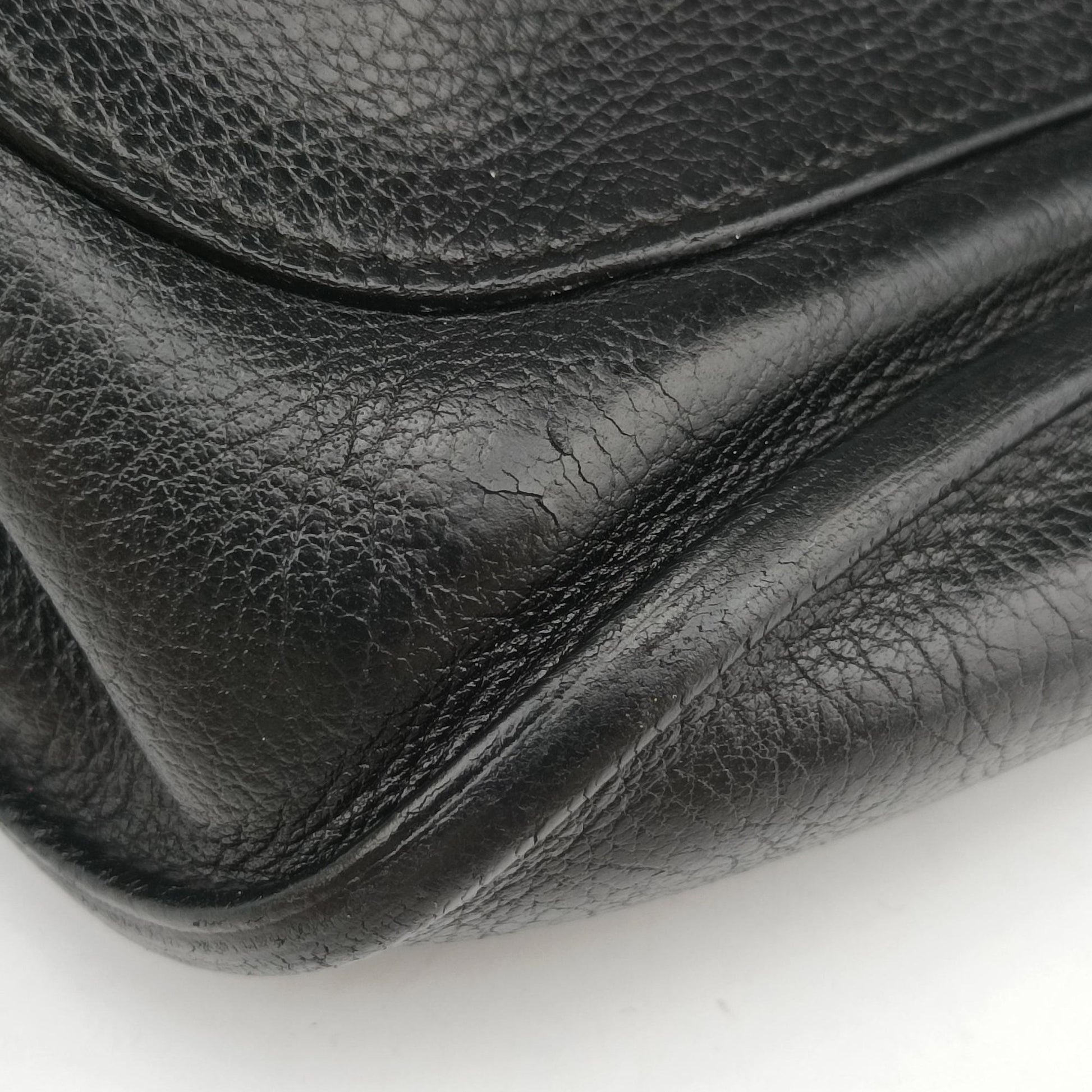 Chiquita 90 Black Evergrain Leather チキータ90 ブラック エヴァーグレイン 