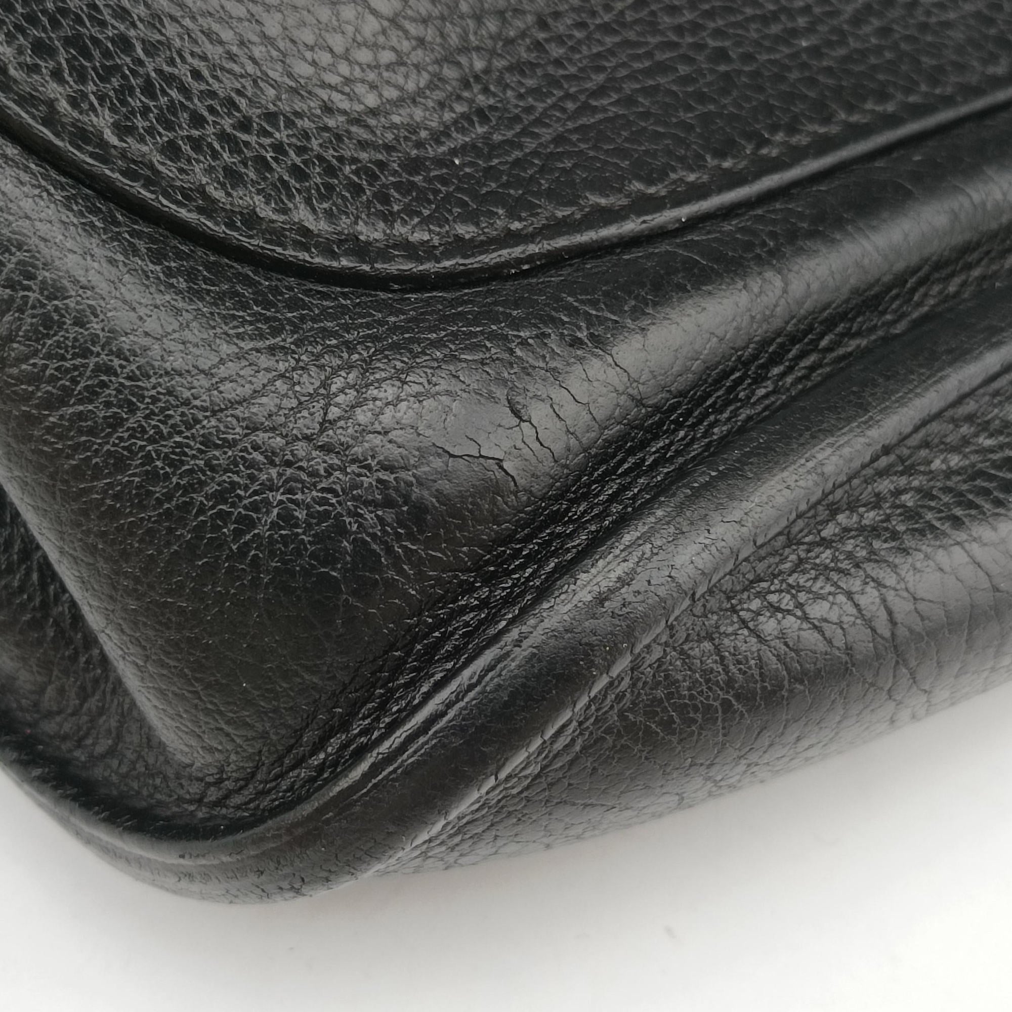 Chiquita 90 Black Evergrain Leather チキータ90 ブラック エヴァーグレイン 