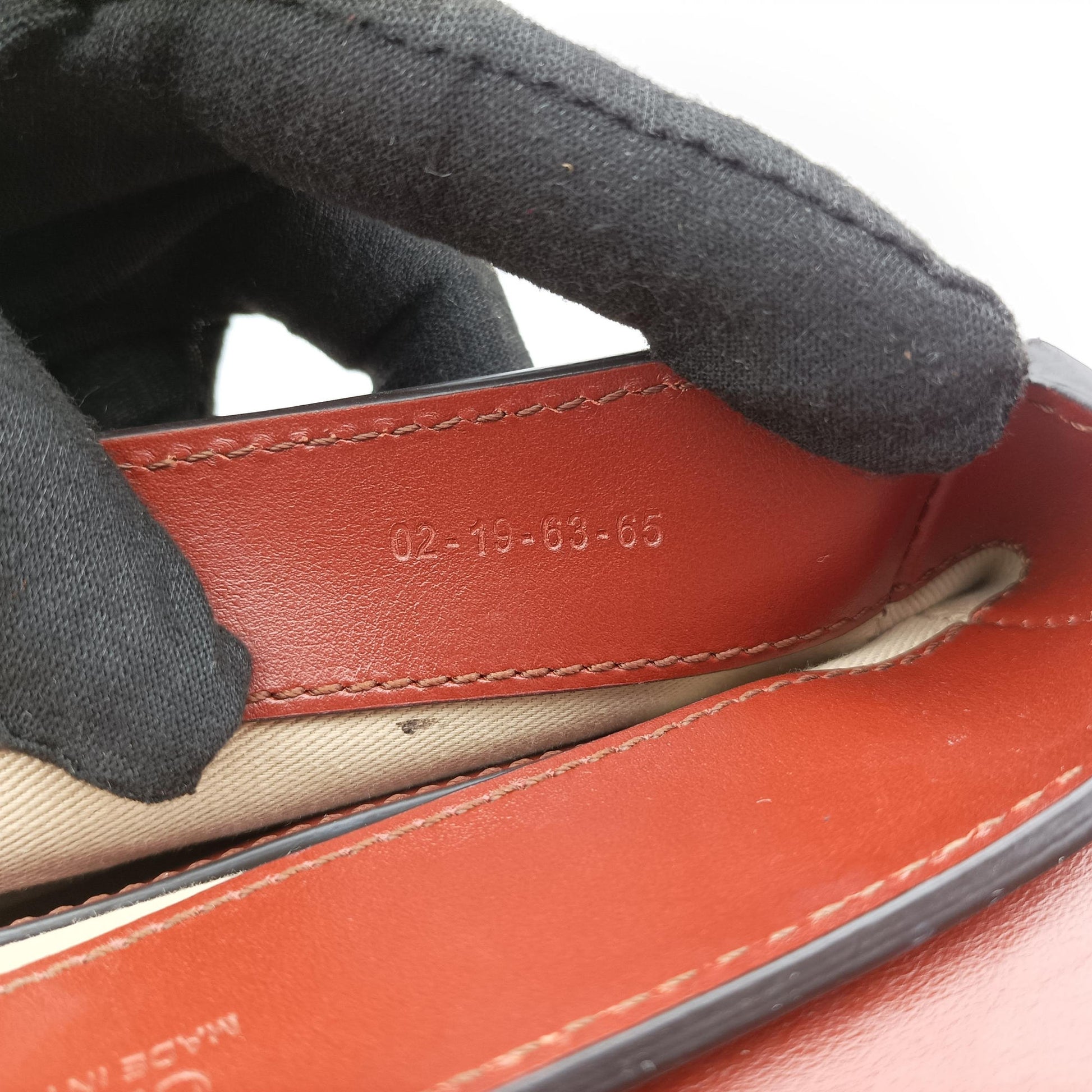 Chloe C Brown Leather × Suede 02-19-63-65クロエC ブラウン レザー×スエード 02-19-63-65