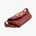 Chloe C Brown Leather × Suede 02-19-63-65クロエC ブラウン レザー×スエード 02-19-63-65