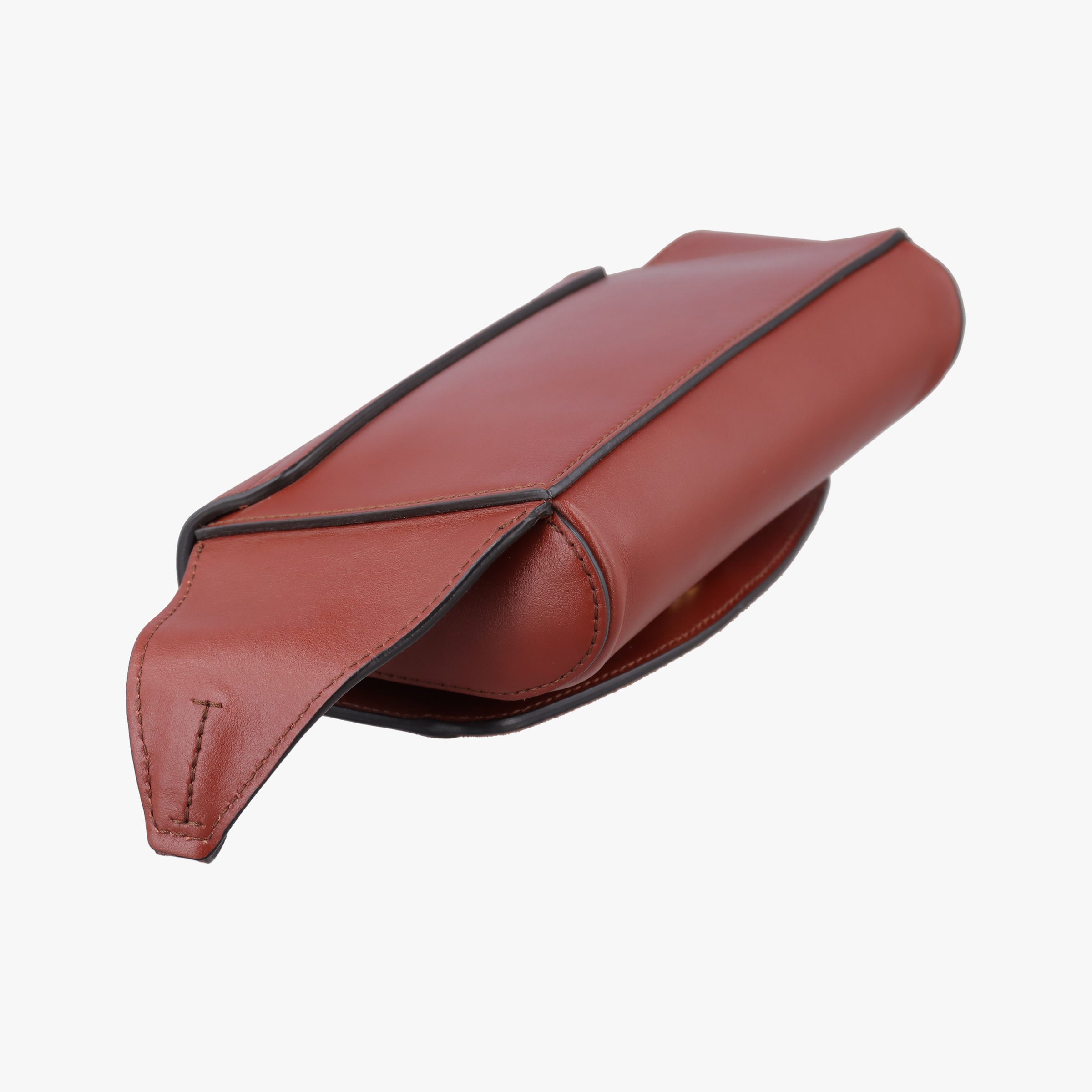 Chloe C Brown Leather × Suede 02-19-63-65クロエC ブラウン レザー×スエード 02-19-63-65