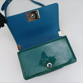 BOY CHANEL Green Patent Leather A92692 20474314ボーイシャネル グリーン パテント A92692 20474314