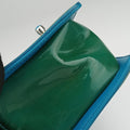BOY CHANEL Green Patent Leather A92692 20474314ボーイシャネル グリーン パテント A92692 20474314