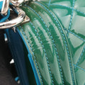 BOY CHANEL Green Patent Leather A92692 20474314ボーイシャネル グリーン パテント A92692 20474314