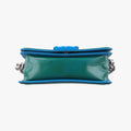 BOY CHANEL Green Patent Leather A92692 20474314ボーイシャネル グリーン パテント A92692 20474314