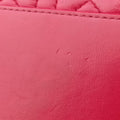 Lady Dior Rose lambskin 02-BN-1101レディディオール ローズ レッド ラムスキン 02-BN-1101