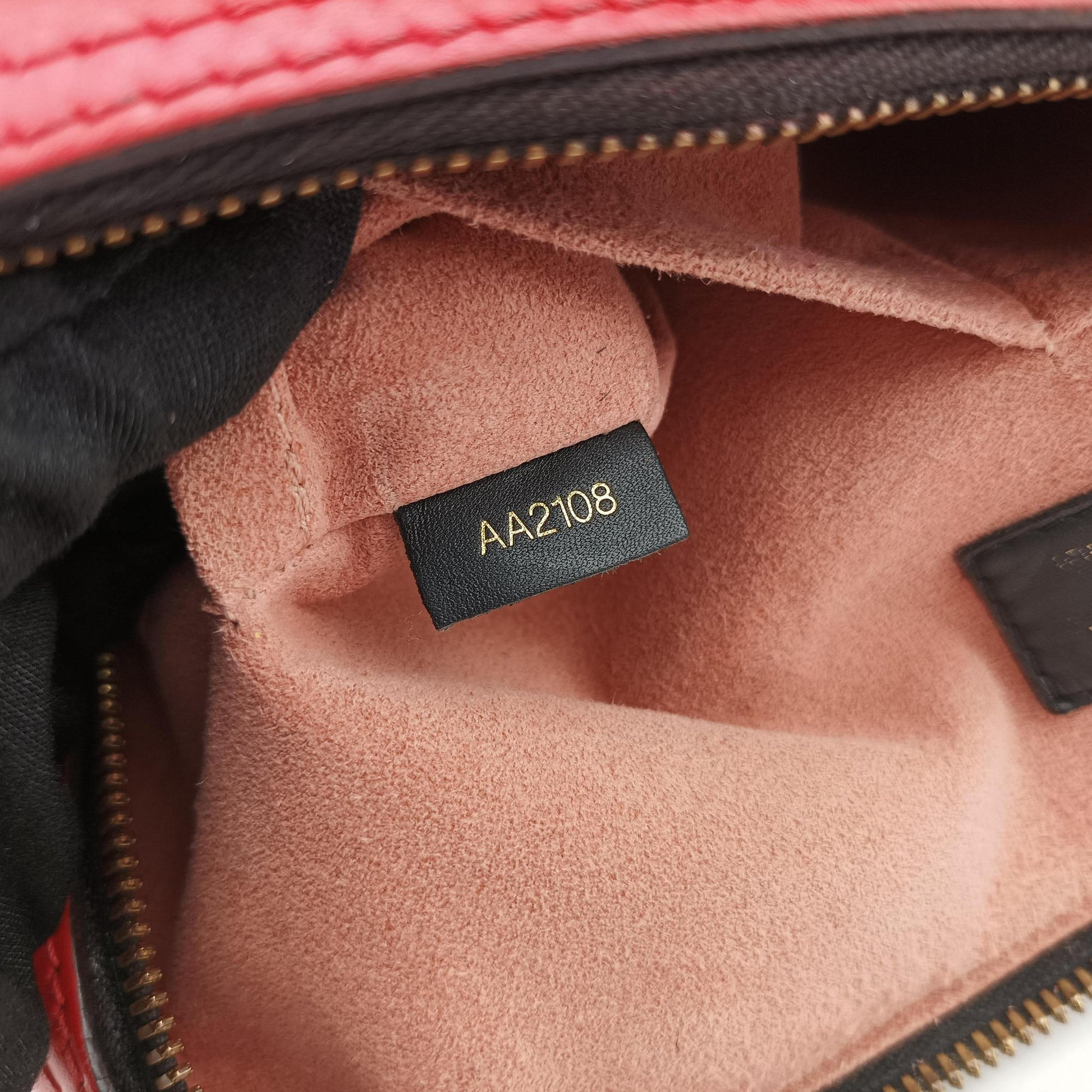 TUILERIES tote Brown×Coquelicot Monogram Canvas×calf leather M43795 AA2108テュイルリートート モノグラム/ブラウン×コクリコ モノグラムキャンバス×カーフレザー M43795 AA2108