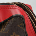 TUILERIES tote Brown×Coquelicot Monogram Canvas×calf leather M43795 AA2108テュイルリートート モノグラム/ブラウン×コクリコ モノグラムキャンバス×カーフレザー M43795 AA2108