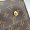 TUILERIES tote Brown×Coquelicot Monogram Canvas×calf leather M43795 AA2108テュイルリートート モノグラム/ブラウン×コクリコ モノグラムキャンバス×カーフレザー M43795 AA2108
