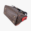 TUILERIES tote Brown×Coquelicot Monogram Canvas×calf leather M43795 AA2108テュイルリートート モノグラム/ブラウン×コクリコ モノグラムキャンバス×カーフレザー M43795 AA2108