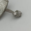 Zucchino Glitter Logo Silver canvas 8BL068 Lot number unknownスパンコールイエローグラデーション シルバー キャンバス 8BL068 製番不明
