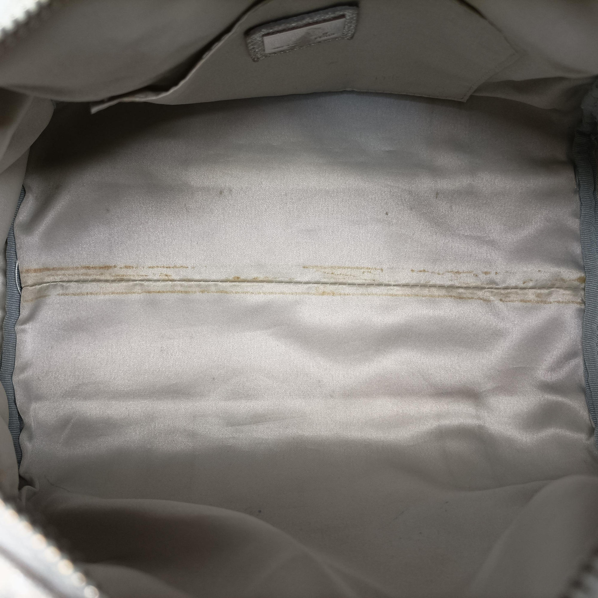 Zucchino Glitter Logo Silver canvas 8BL068 Lot number unknownスパンコールイエローグラデーション シルバー キャンバス 8BL068 製番不明