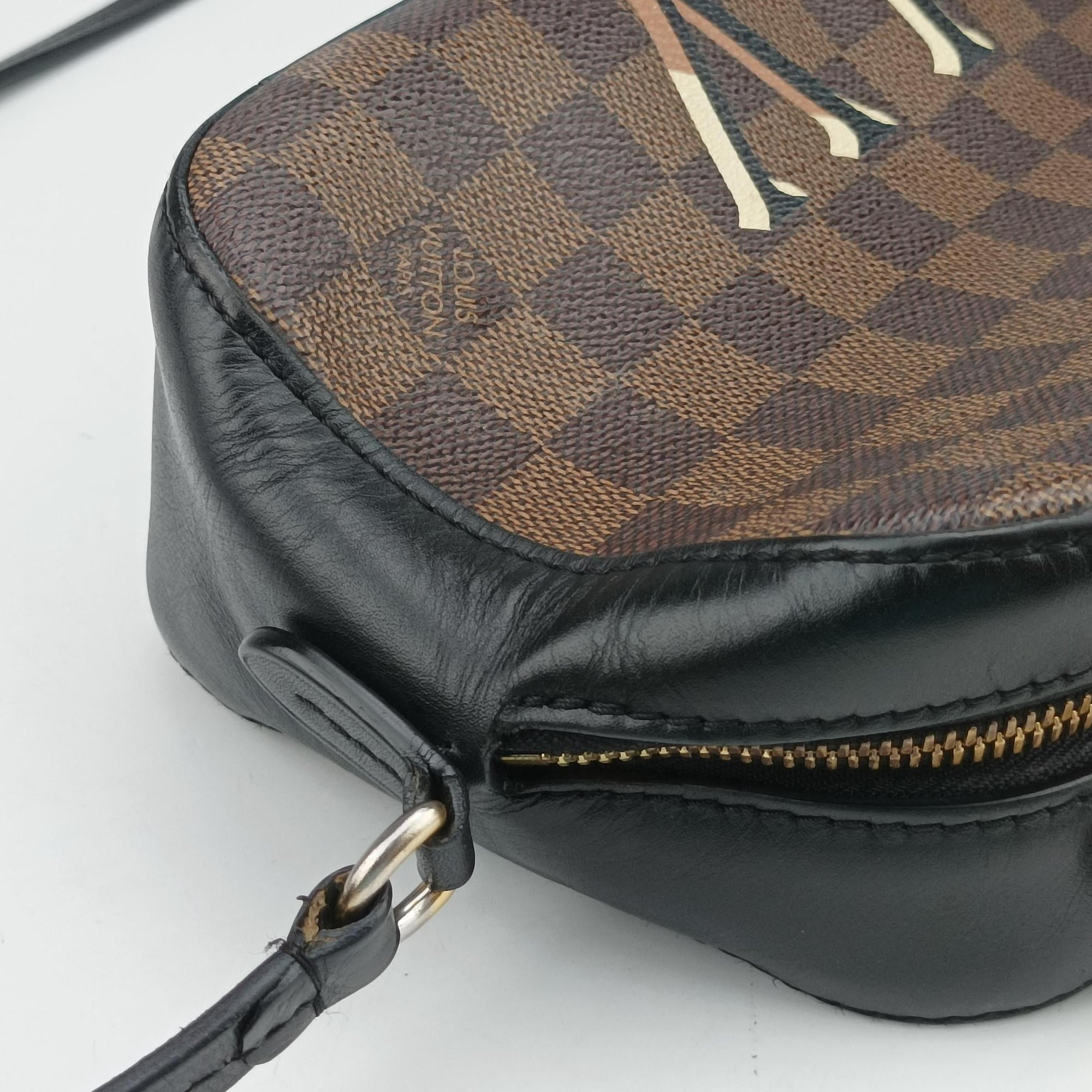 SANTA MONICA EBENE×Noir Damier Canvas N40189 DU1129サンタモニカ エベヌ×ノワール ダミエキャンバス N40189 DU1129