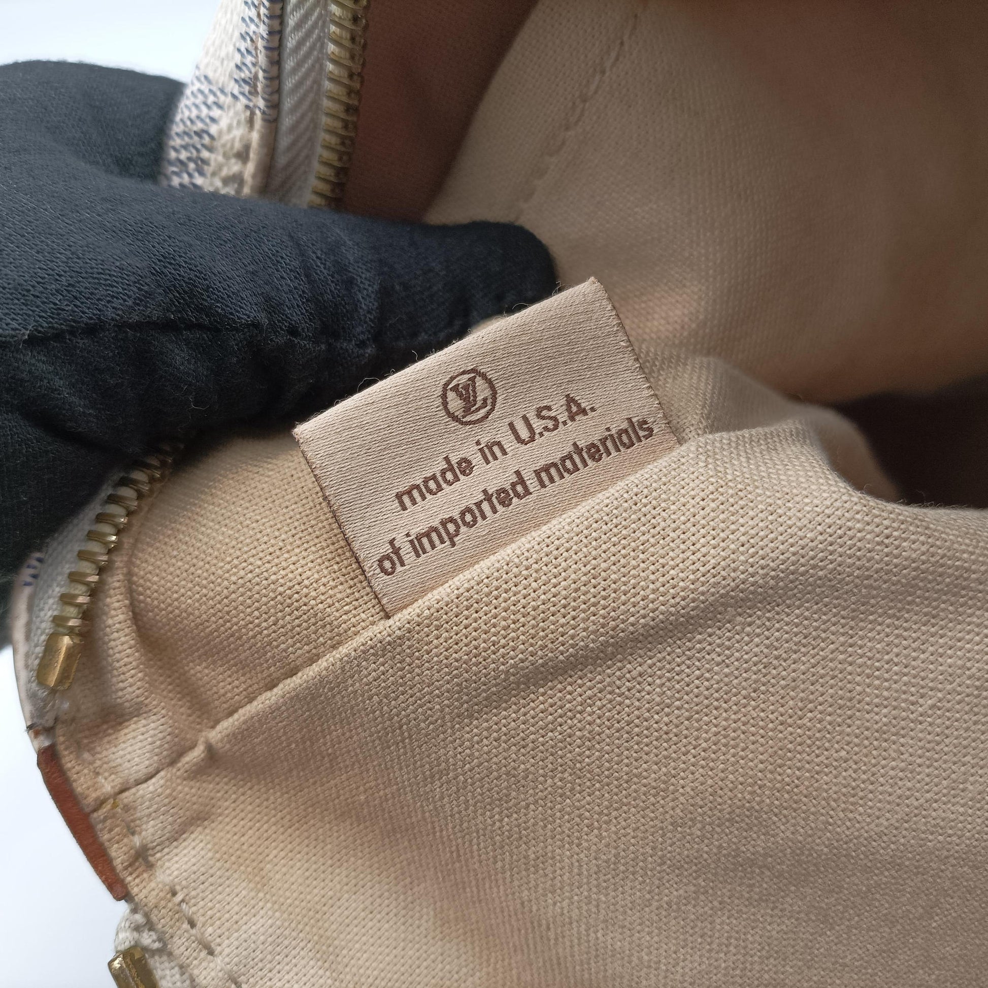 TOTALLY MM Azur Damier Canvas N51262 SD1172トータリーMM アズール ダミエキャンバス N51262 SD1172