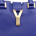 Y Ligne Petit Cabas Blue Leather 311210 311210.527066Yライン プチカバス ブルー レザー 311210 311210.527066