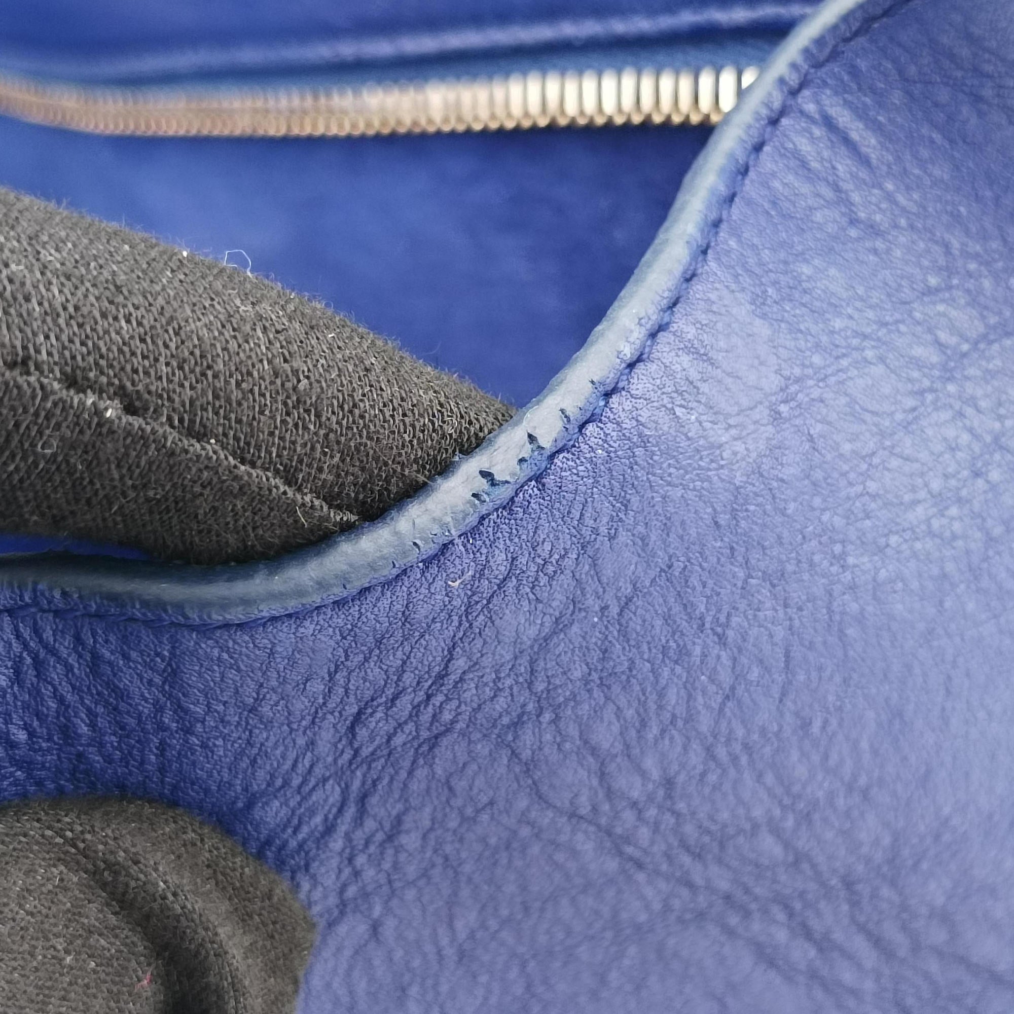Y Ligne Petit Cabas Blue Leather 311210 311210.527066Yライン プチカバス ブルー レザー 311210 311210.527066
