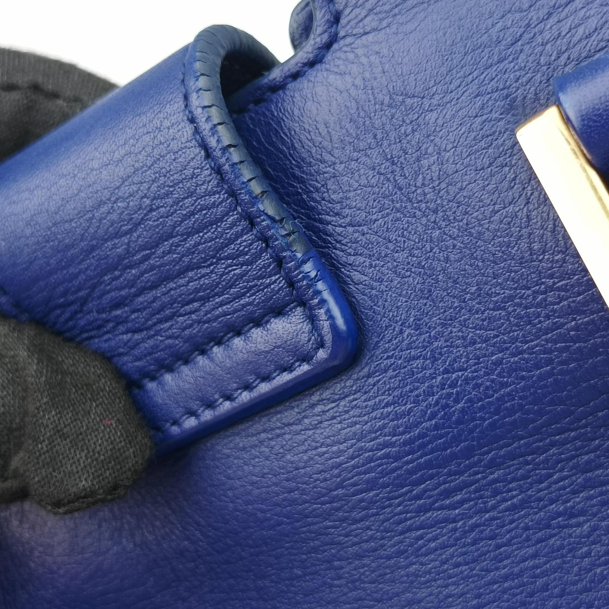 Y Ligne Petit Cabas Blue Leather 311210 311210.527066Yライン プチカバス ブルー レザー 311210 311210.527066